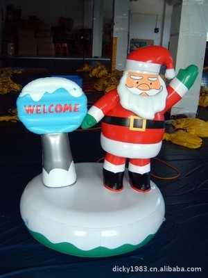 【充氣圣誕樹、圣誕老人、節(jié)慶塑膠禮品。吹氣產(chǎn)品。(圖)】價(jià)格,廠家,圖片,場(chǎng)地道具布景,東莞市一奇體育用品-