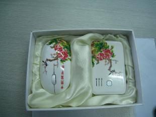 陜西文化:西安青花移動電源+無線鼠標 送禮送青花 送禮更有派_禮品、工藝品、飾品_世界工廠網中國產品信息庫