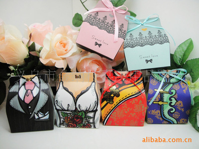 【批發(fā)供應(yīng)婚禮用品 個性喜糖盒 甜甜蜜蜜喜糖盒 義烏喜糖盒批發(fā)】價格,廠家,圖片,禮品盒、禮品袋,義烏市金納枝喜慶用品商行-